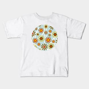 Floral Pattern Kids T-Shirt